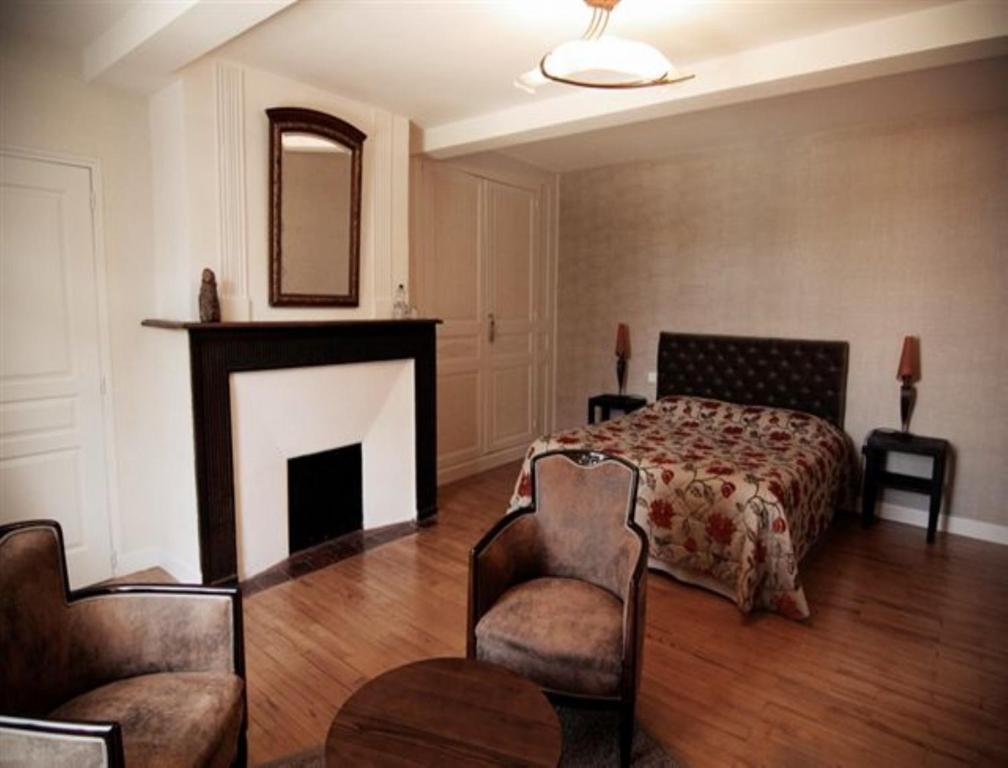 Bed and Breakfast La Baguenaude Marciac Zimmer foto
